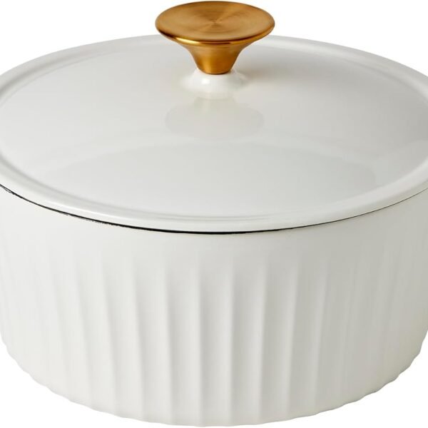 Vintage floral stockpot