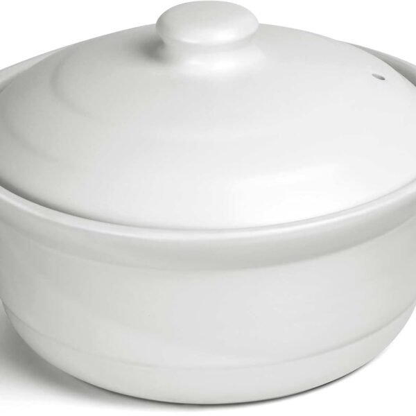 1 9 quart ceramic cooking pot with lid