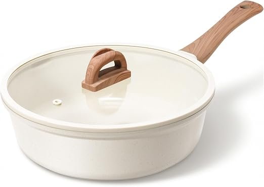 Versatile Nonstick Frying and Saute Pan