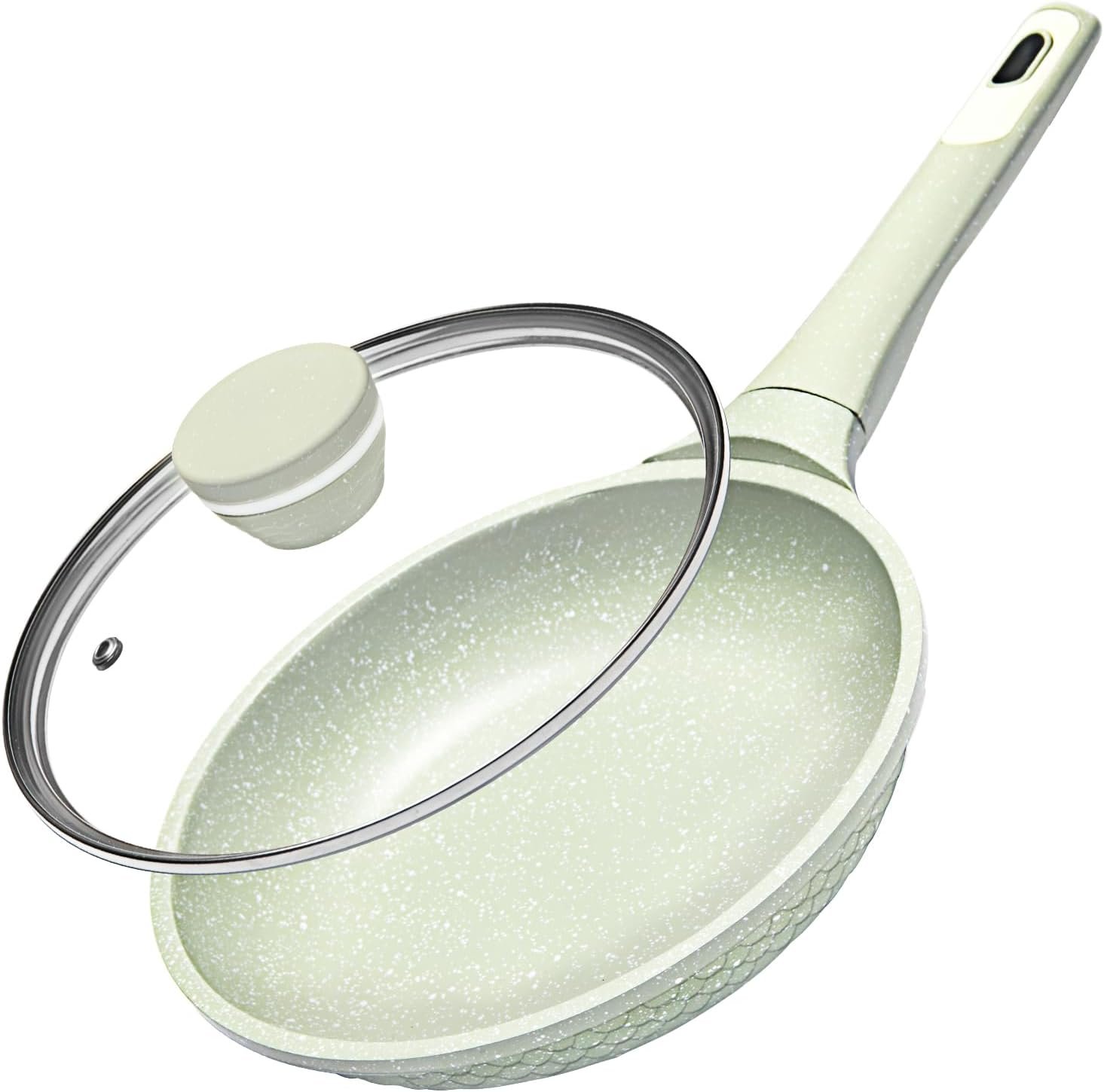 Non stick frying pan/skillet with lid