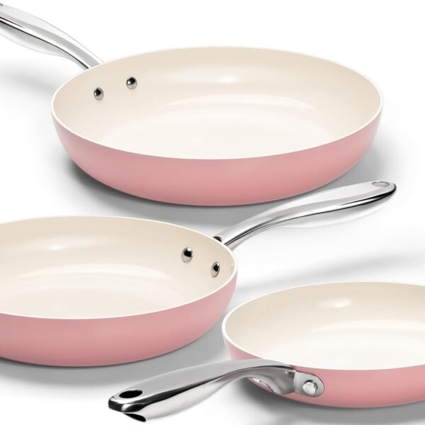 Non stick frying pan set