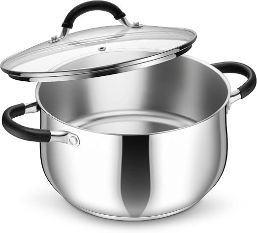 Ceramic Coated Saute Pan with Easy Grip Handle