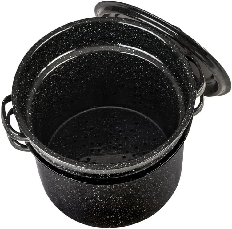 7 5 quart glass coated stew pot Image 2