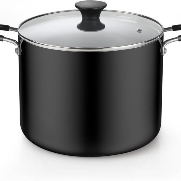Red cast iron Dutch oven