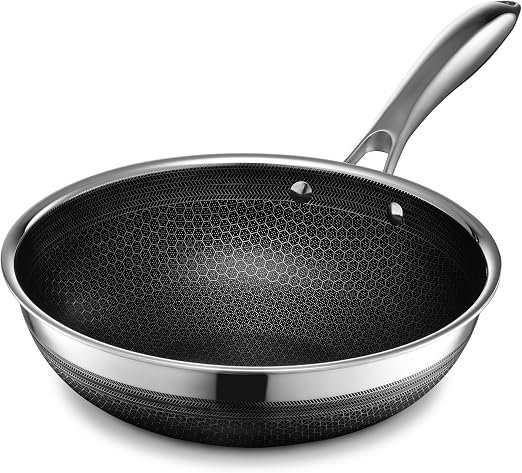 Lightweight Ceramic Skillet for Quick Cooking