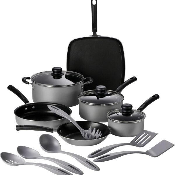 15 Piece Non Stick Cookware Set
