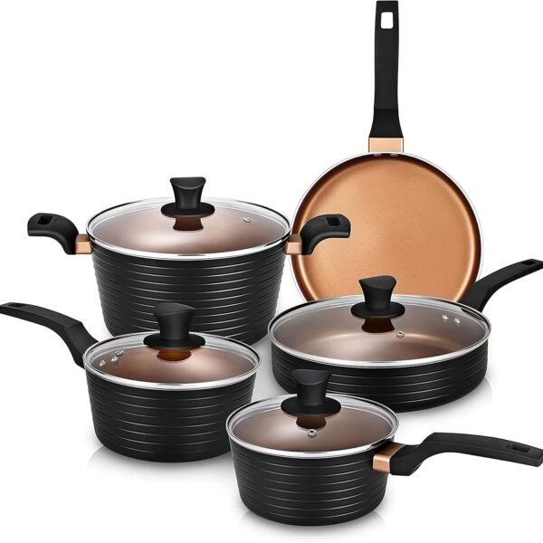 9 Piece Non Stick Cookware Set